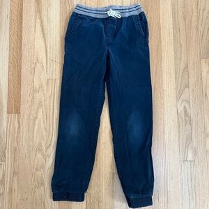Cat & Jack Boys Navy Blue Khaki Jogger Pants 14